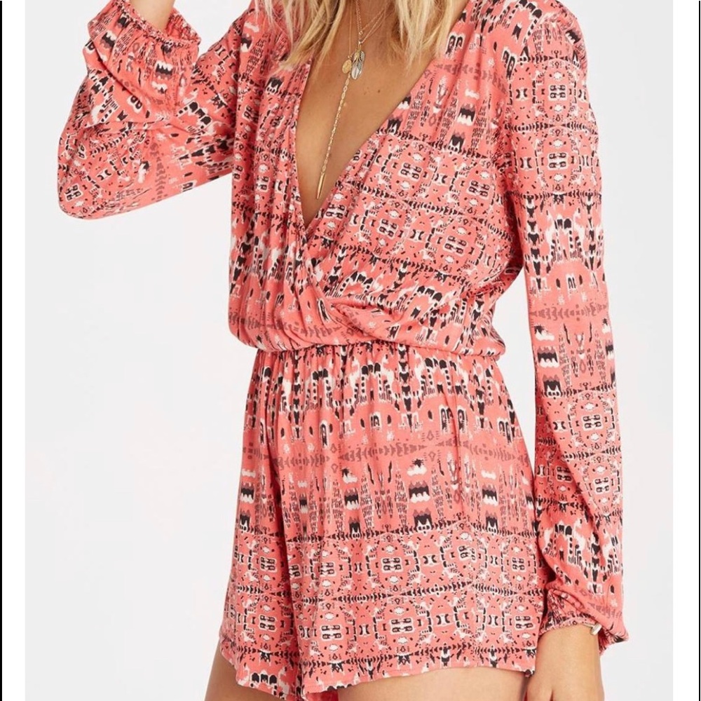 Billabong Picture Perfect Romper Size Small